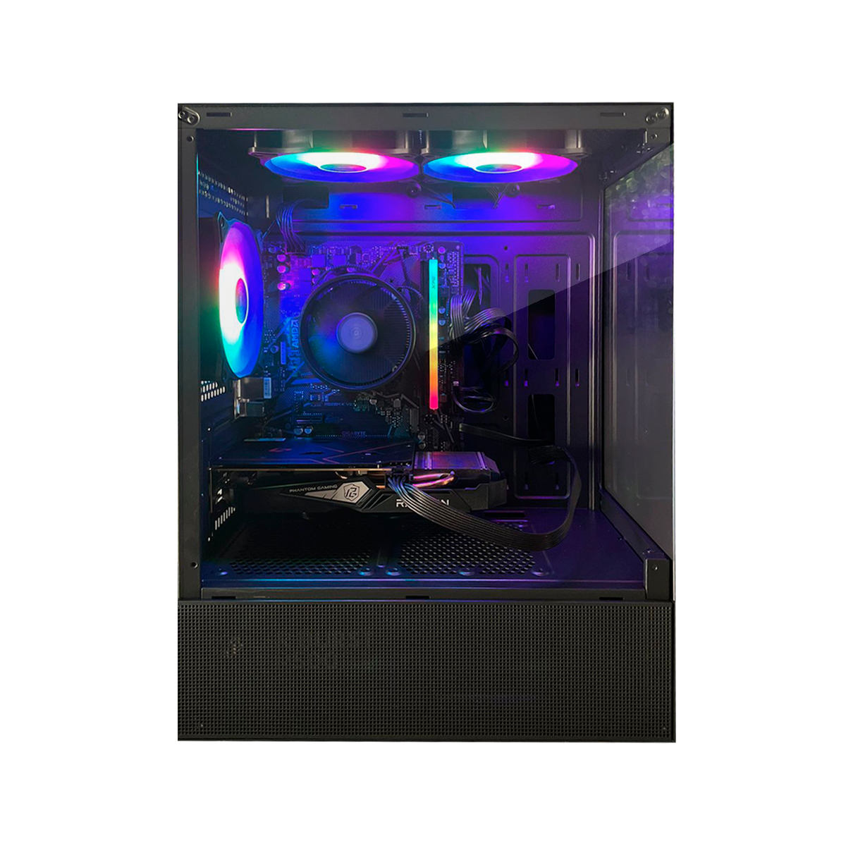 Foto 3 pulgar | Pc Gamer Amd Ryzen 5 5600 Rx6500xt 4g 16gb Ram 500ssd