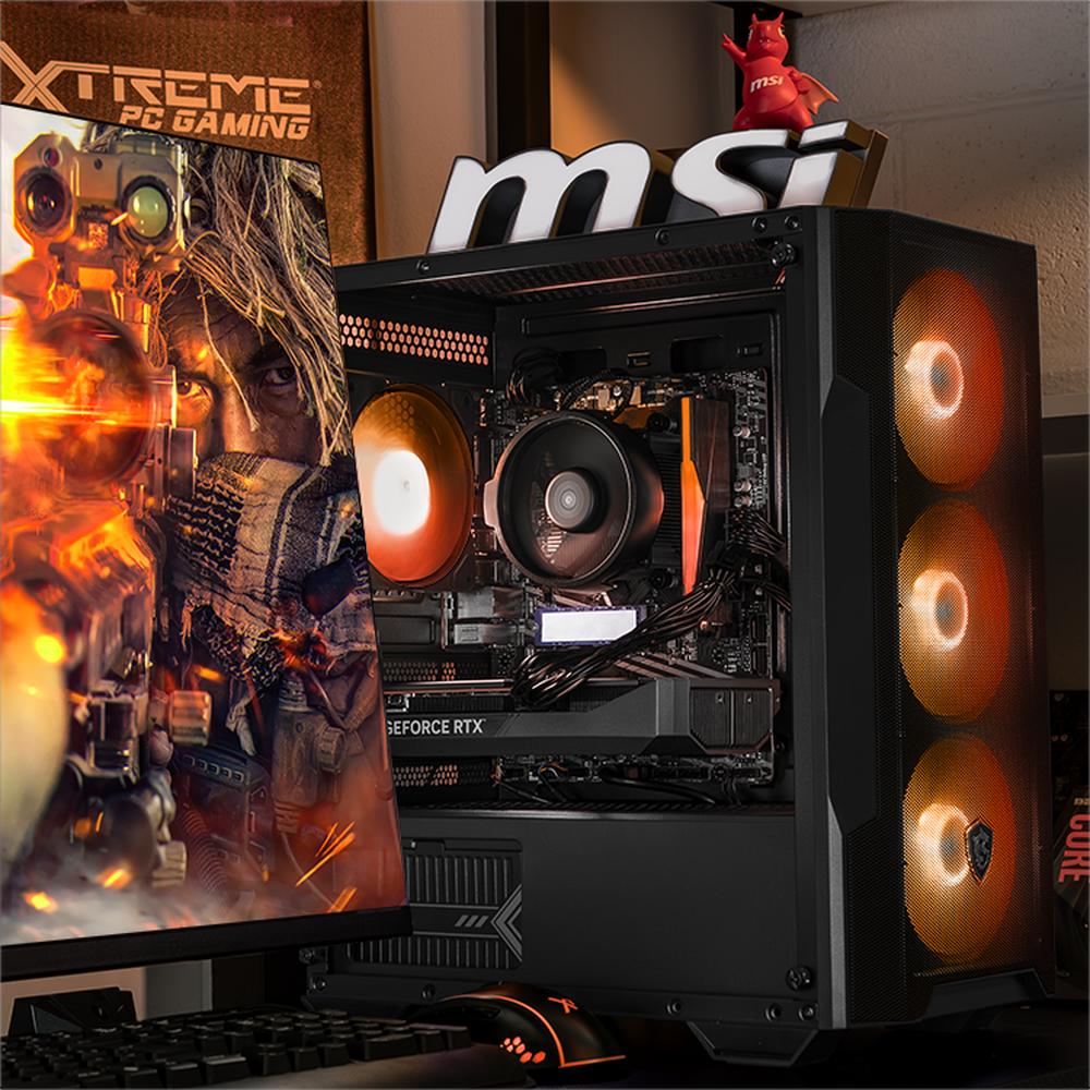 Foto 6 | Xtreme Pc Gaming Msi Geforce Rtx 5060 Amd Ryzen 7 5700 32gb Ssd 1tb Monitor 27 180hz