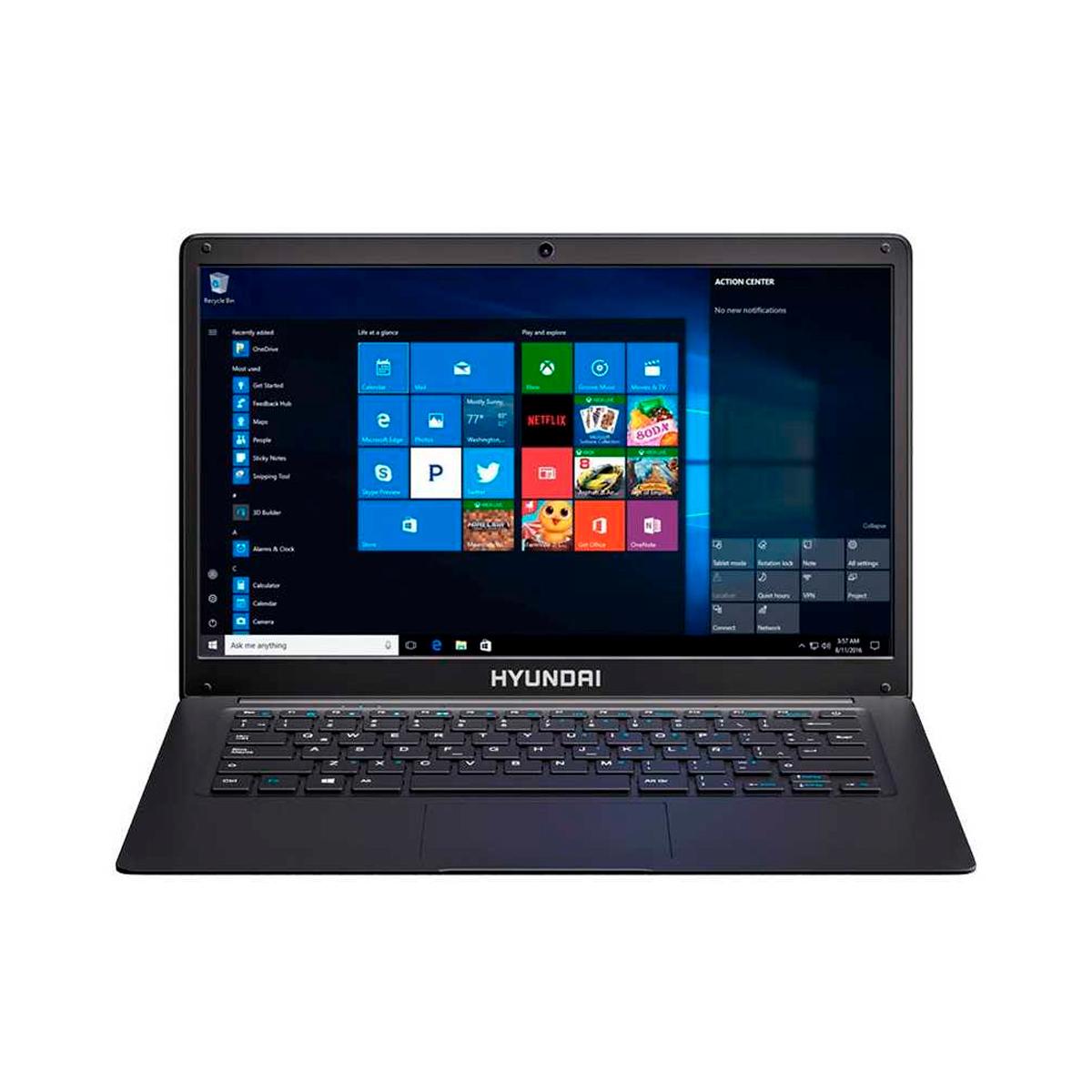 Foto 2 pulgar | Laptop Hyundai Hybook Intel Celeron N4020 4gb 128gb Ssd 14.1’’ Windows 10 Home