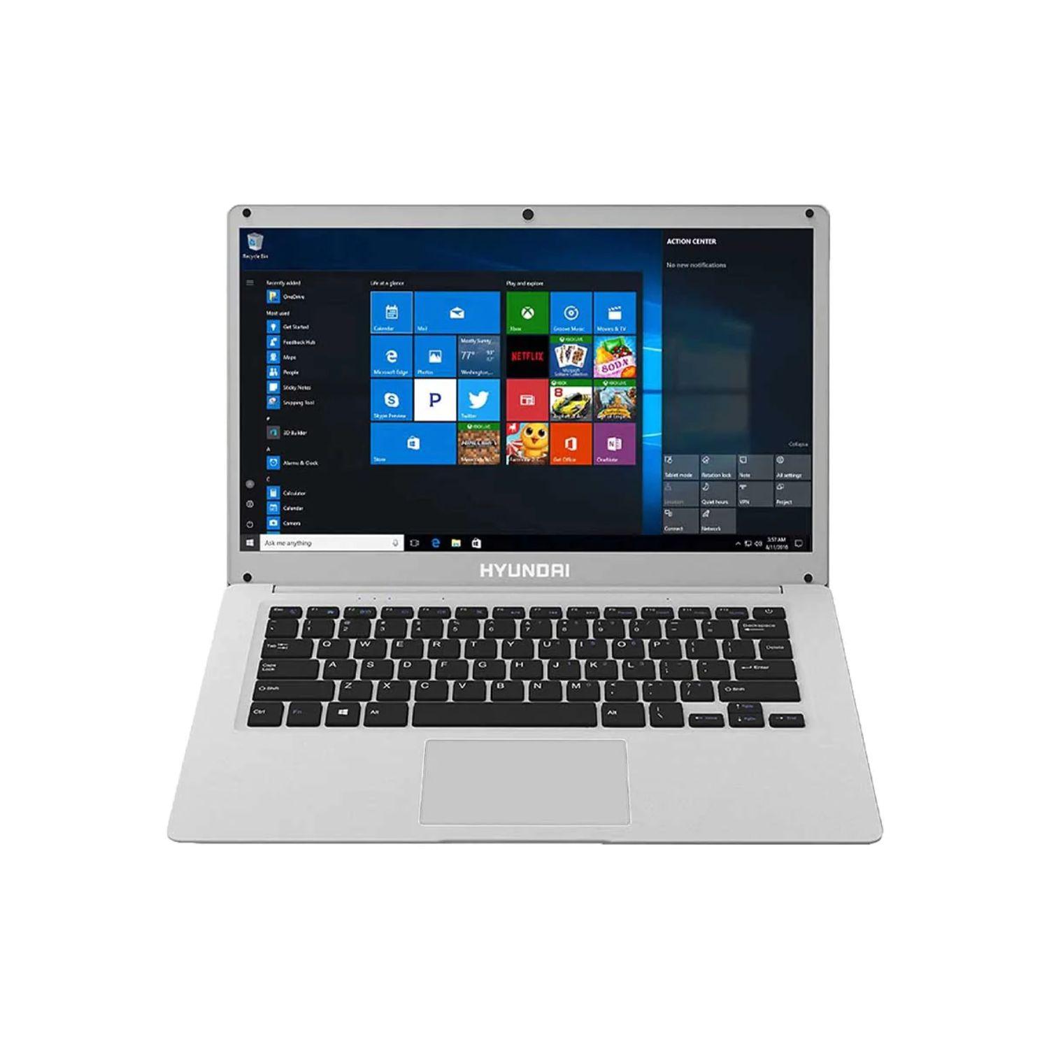Foto 1 | Laptop Hyundai Hybook Intel Celeron N3350 4GB 64GB + 1TB HDD 14.1’’ Windows 10 Home