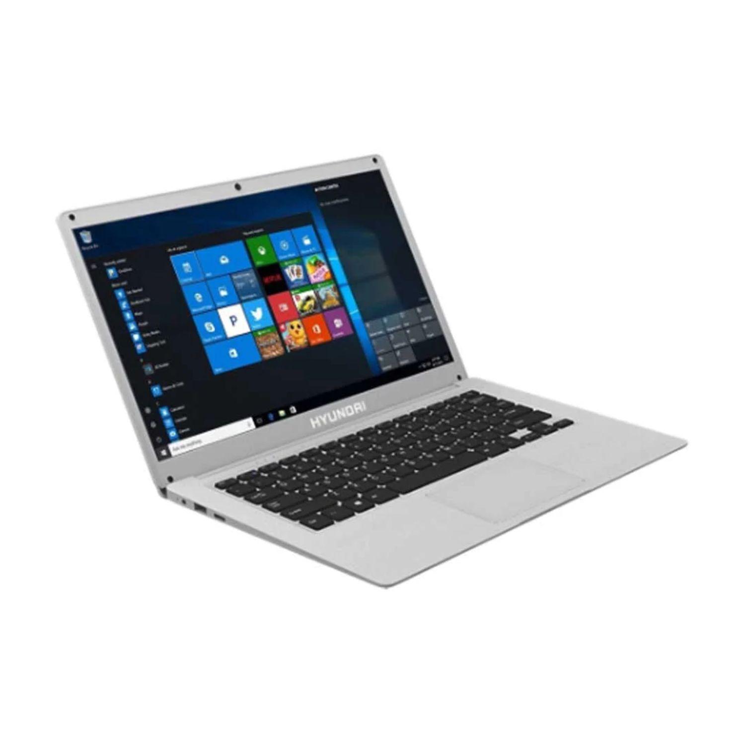 Foto 3 pulgar | Laptop Hyundai Hybook Intel Celeron N3350 4GB 64GB + 1TB HDD 14.1’’ Windows 10 Home
