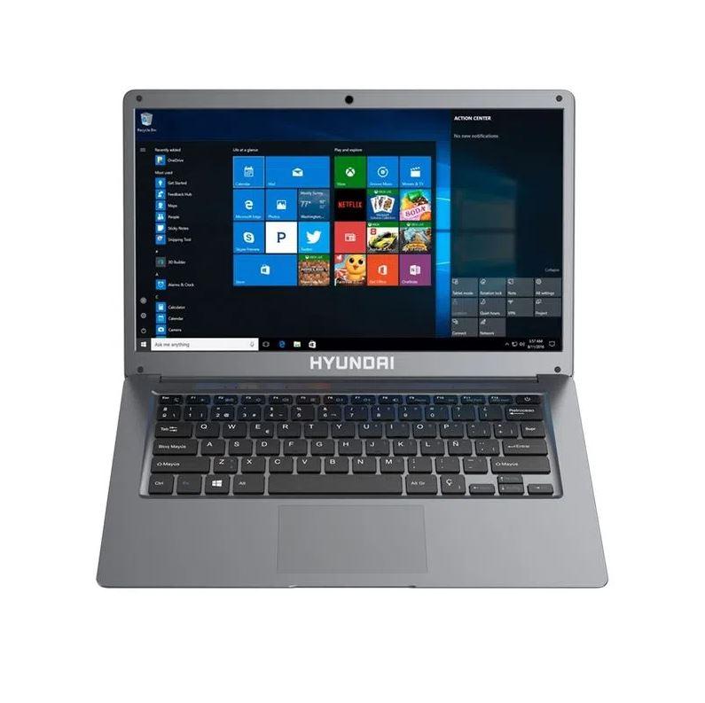 Foto 2 pulgar | Laptop Hyundai Hybook Intel Celeron N3060 4GB 64GB + 2TB HDD 14.1’’ Windows 10 Home