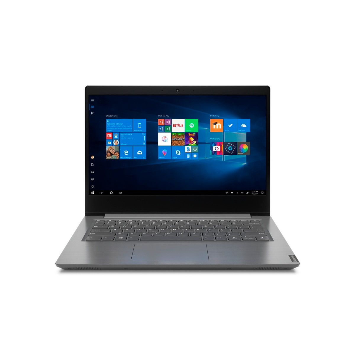 Foto 1 | Laptop Lenovo Think V14 82C4018XLM color Gris Intel Core I3 8 GB 1 TB 14’’ Windows 10 Pro