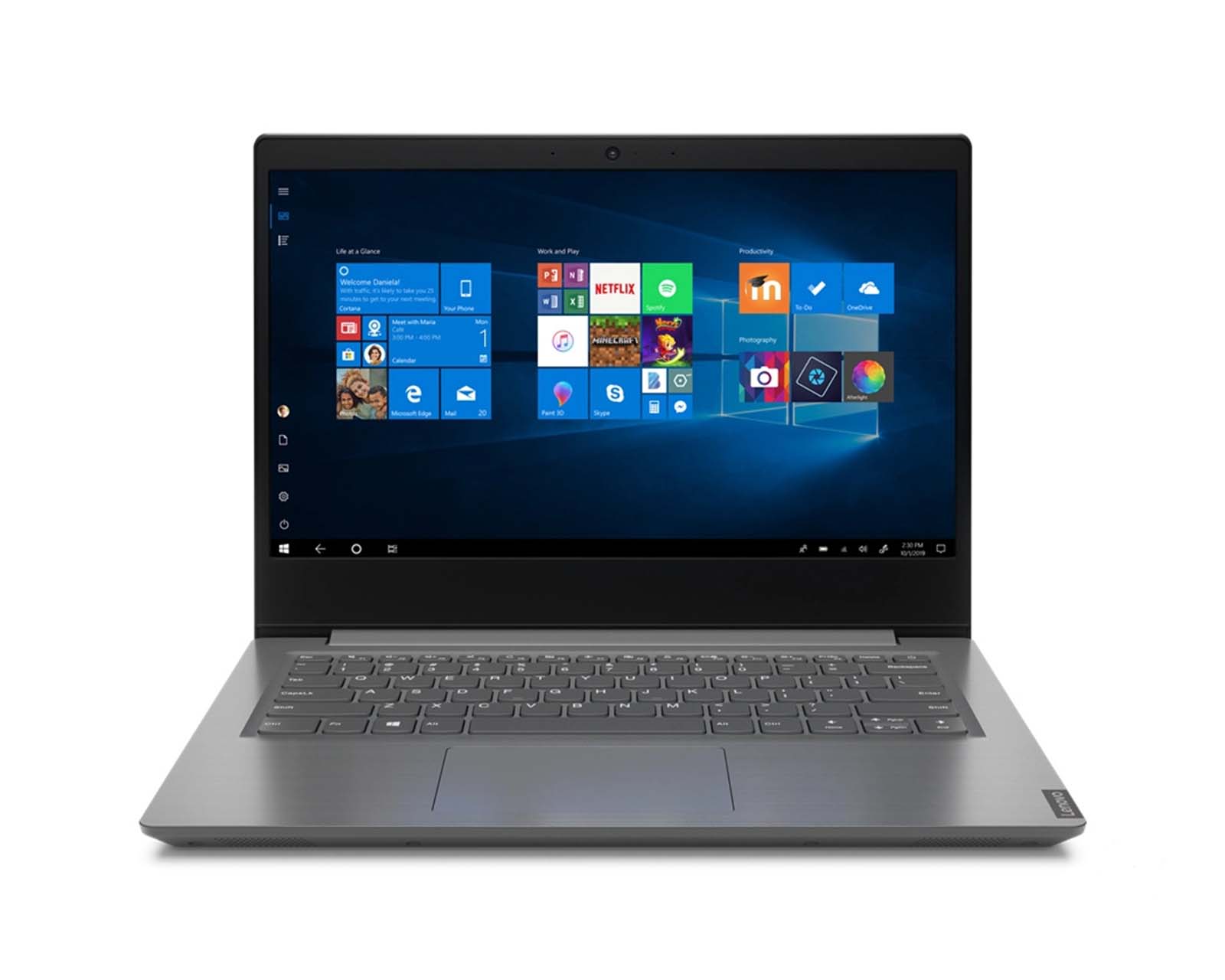 Foto 2 pulgar | Laptop Lenovo V14 Core i3 10110U 1 Tb HDD 8 Gb DDR4 14'' HD W10P 82NA0035LM-GRIS