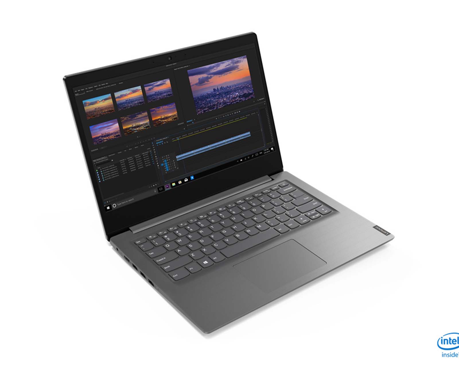 Foto 3 pulgar | Laptop Lenovo V14 Core i3 10110U 1 Tb HDD 8 Gb DDR4 14'' HD W10P 82NA0035LM-GRIS