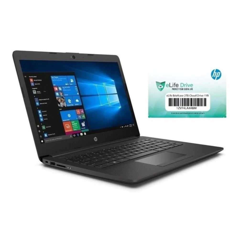 Foto 4 pulgar | Laptop HP 240 G7 14 Pulg Core I3 4 Gb Ram Disco Duro 500 Gb + Elife Drive 2 Tb