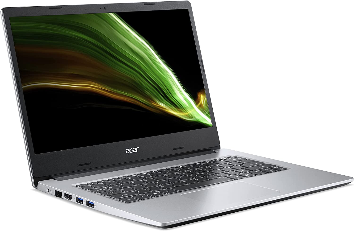 Foto 3 pulgar | Laptop Acer Aspire 1 A114-33-c2n3 14'' Celeron N4500 4gb 128gb Emmc W10 Plata