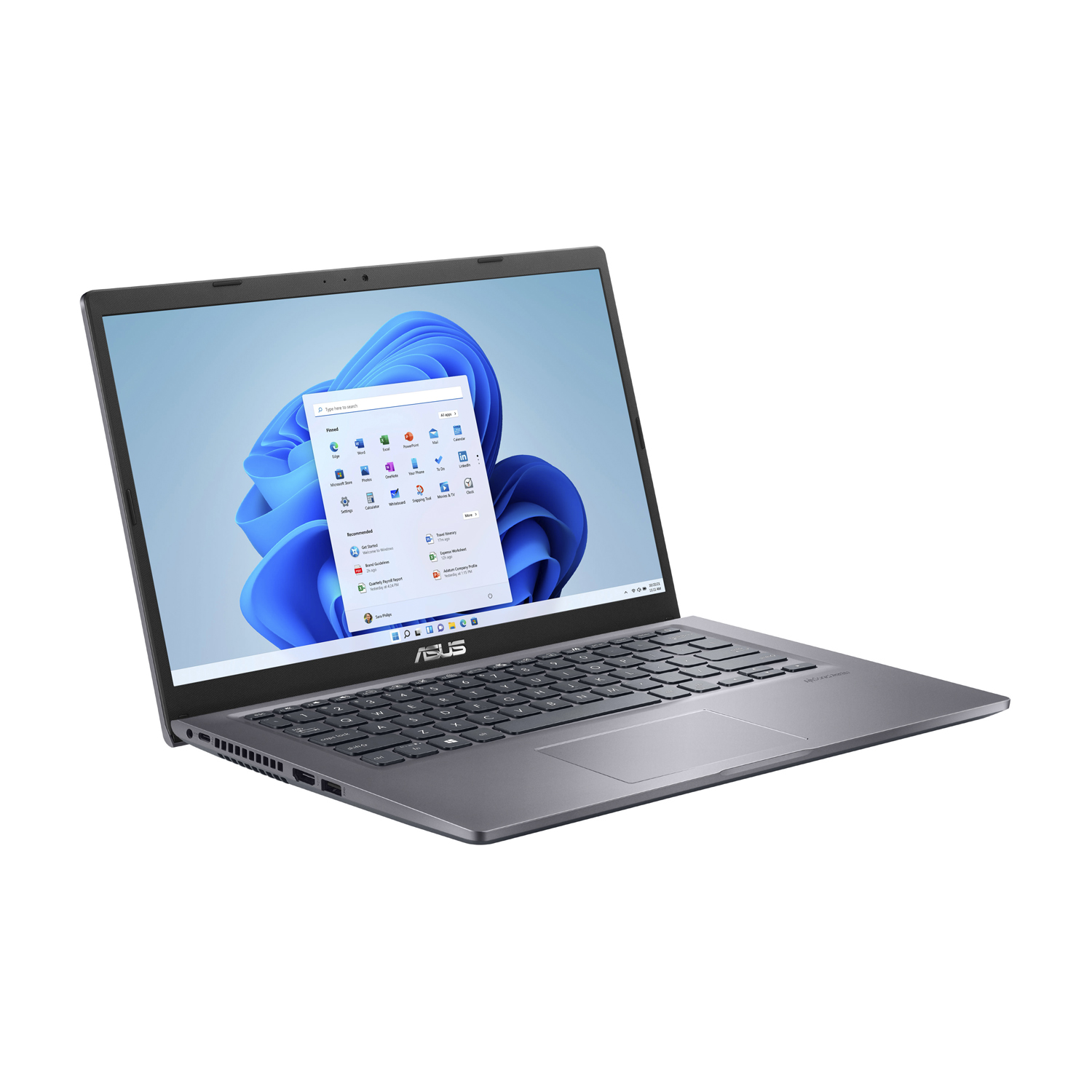 Foto 4 pulgar | Laptop Asus Vivobook M415da-r3128 14'' Amd Ryzen 3 8gb 128gb Pcie Ssd color Gris