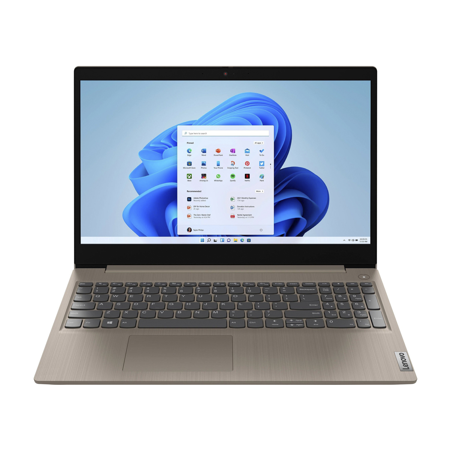 Lenovo Ideapad 3 81x800klus 15'' Touch I3-1115g4 8gb 256gb Ssd Café