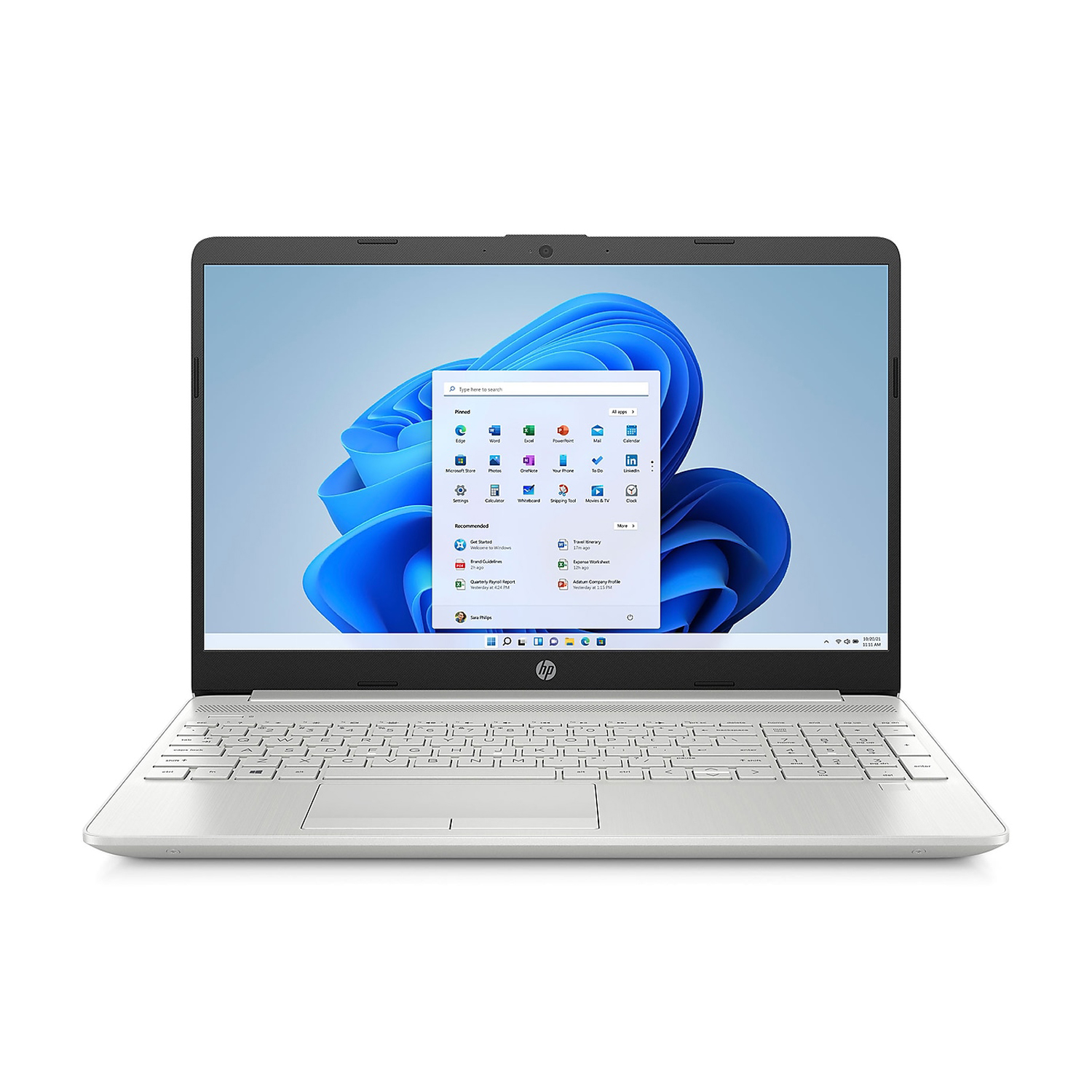 Foto 2 pulgar | Laptop HP 15-DW3363ST 15.6'' I3-1125g4 8gb 256gb SSD W11 color Gris