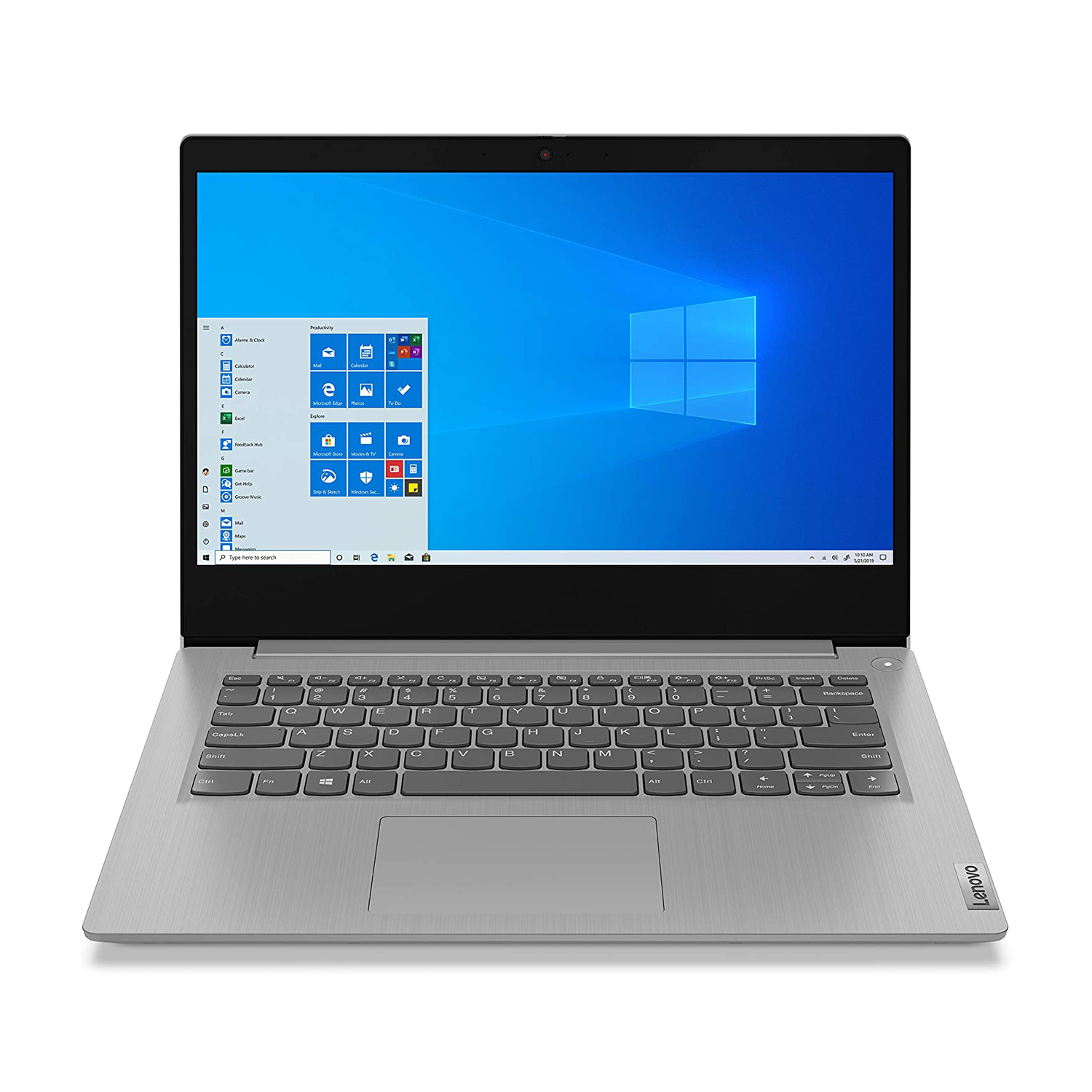 Foto 2 pulgar | Lenovo Ideapad 3 81wd010qus 14'' 3-1005g1 4gb 128gb Ssd W10 color Gris