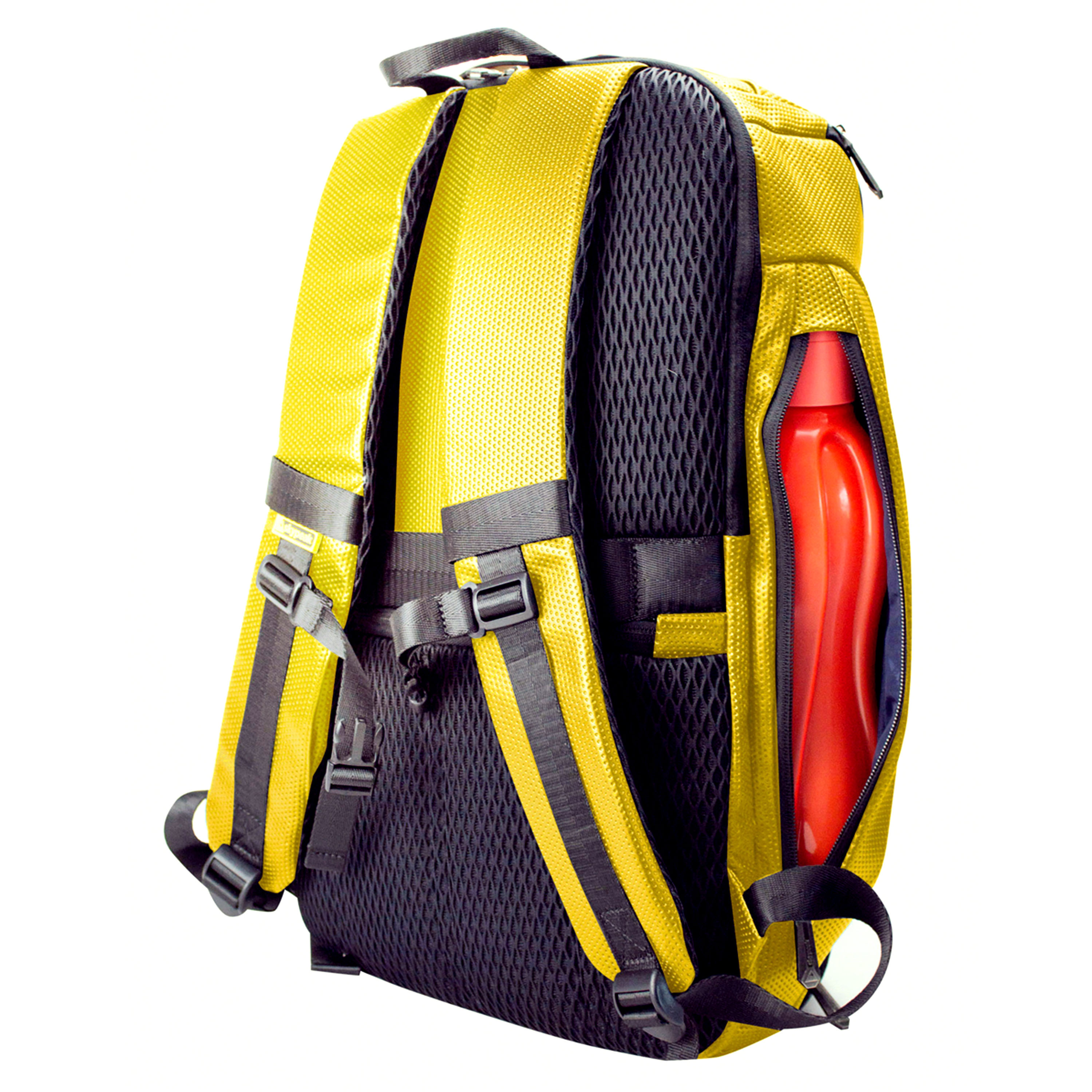 Foto 6 pulgar | Mochila Skypeak NUR-117YL color Amarillo para Laptop de 17''