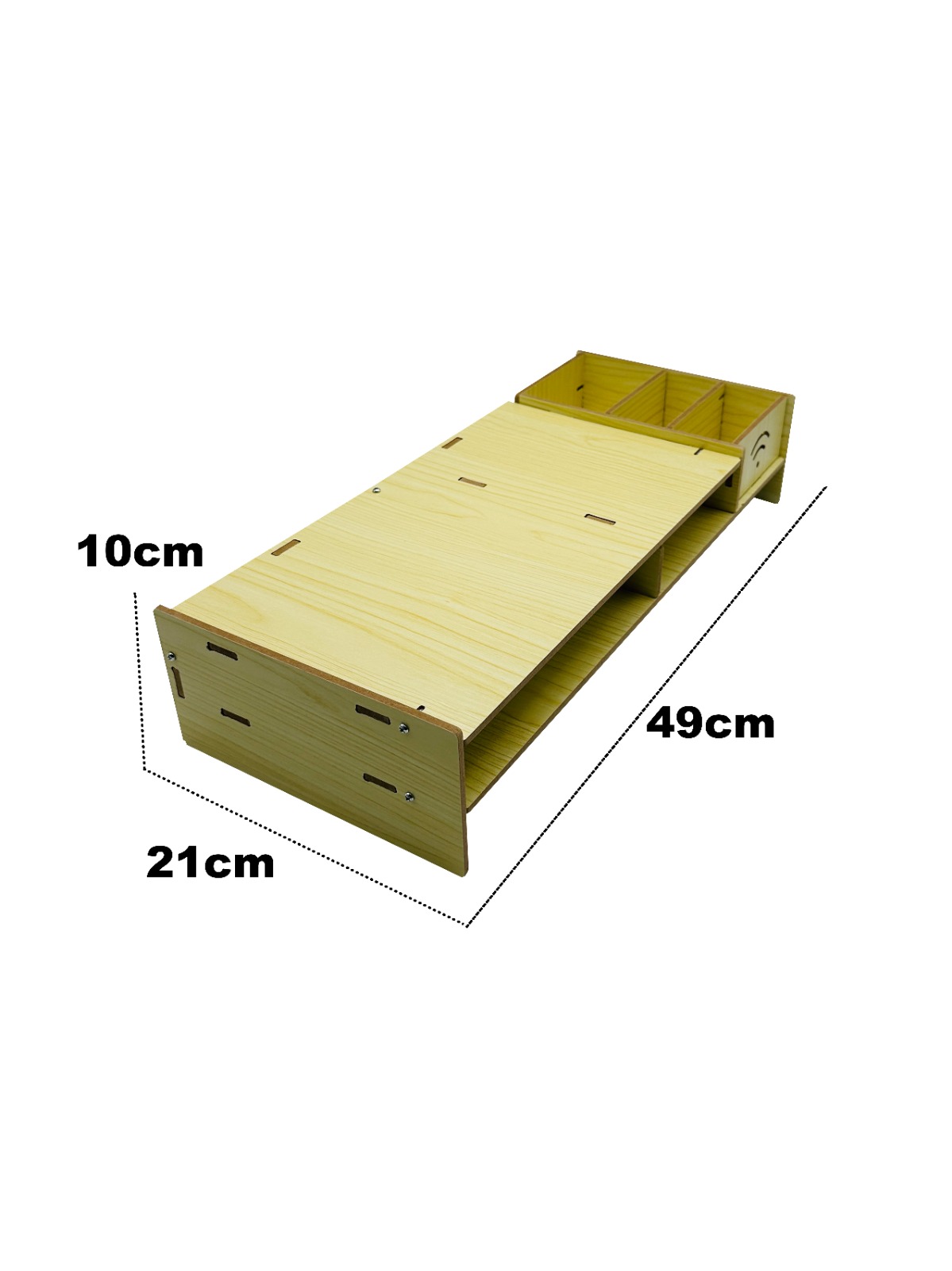 Foto 5 | Soporte Para Monitor Color Madera Clara