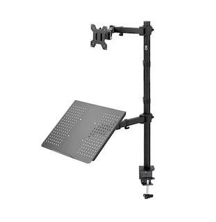 Foto 1 | Soporte De Monitor Doble Para 1 Portátil Y 1 Pantalla Girato Eo Safe Imports Esi-8135 Negro