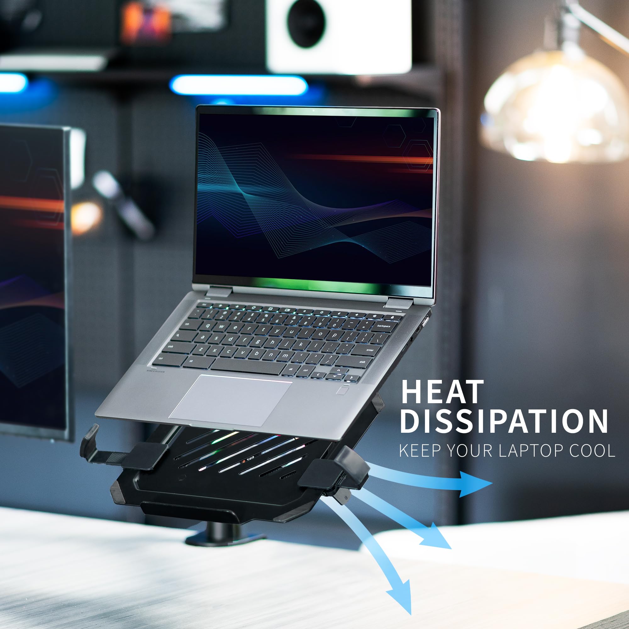 Foto 5 | Soporte De Escritorio Para Portátil Vivo Stand-v001lf 12-15.6 - Venta Internacional.