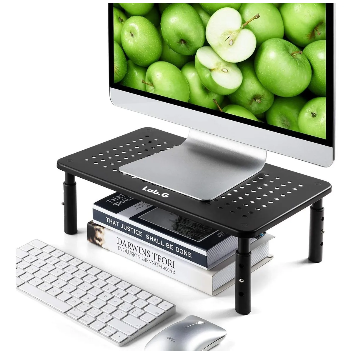 Foto 2 | Soporte De Monitor De Altura Ajustable Lab.g Negro