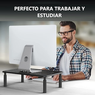 Foto 3 | Soporte De Monitor De Altura Ajustable Lab.g Negro