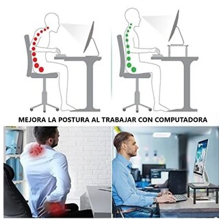 Foto 5 | Soporte De Monitor De Altura Ajustable Lab.g Negro