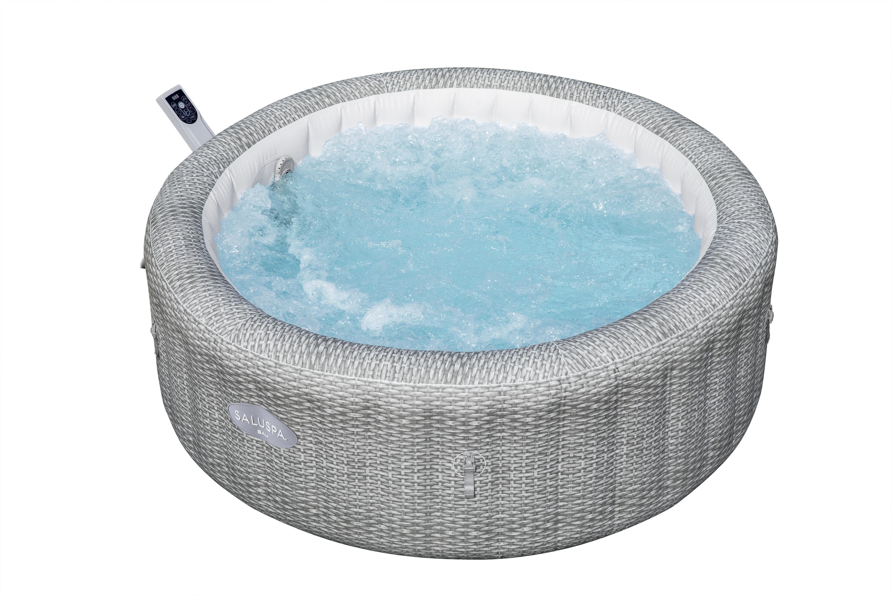 Foto 5 pulgar | Sauna Bali Airjet 1.96 m x 71 cm Capacidad 4 a 6 Personas 980 l  Gris