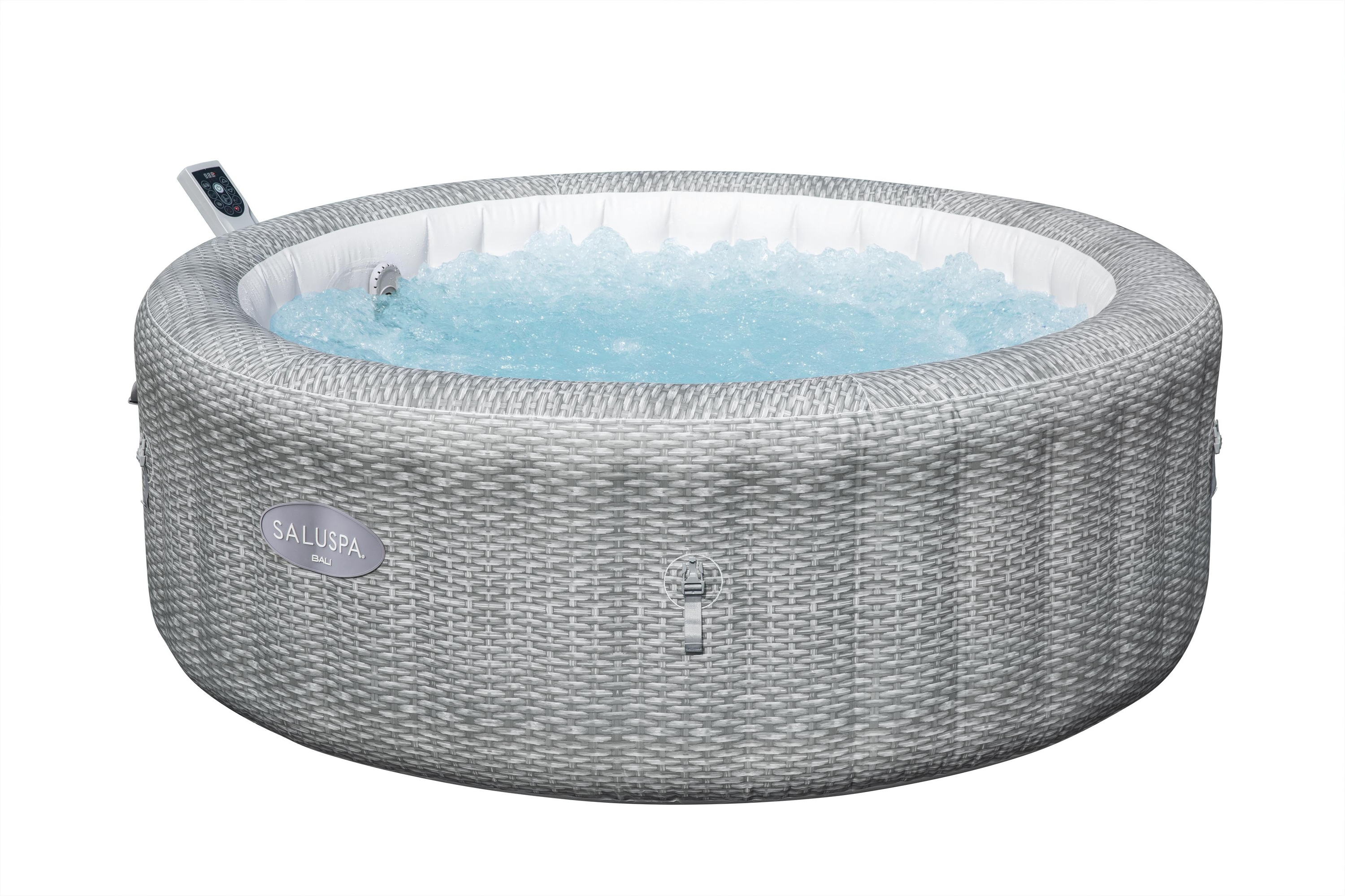 Foto 7 pulgar | Sauna Bali Airjet 1.96 m x 71 cm Capacidad 4 a 6 Personas 980 l  Gris