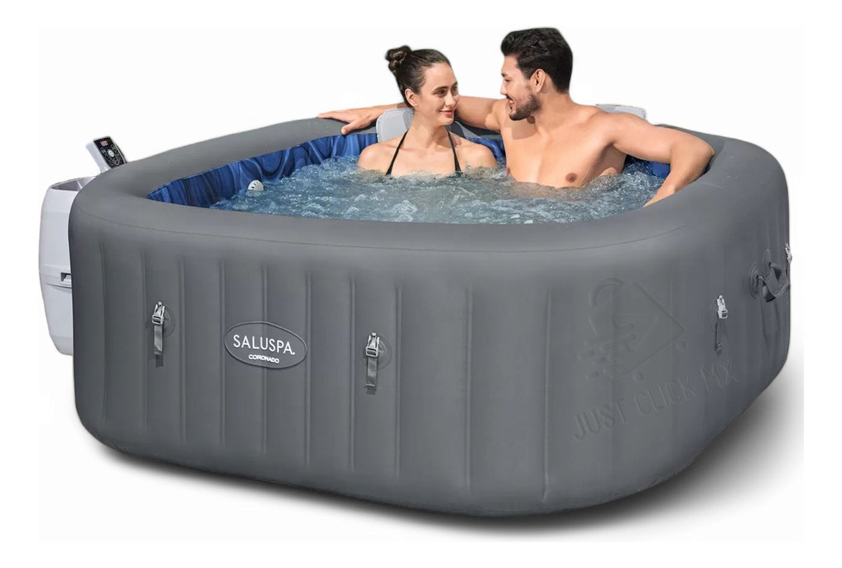 Foto 1 | Jacuzzi Inflable De Hidromasaje Saluspa Coronado Bestway 180-justclick Mx
