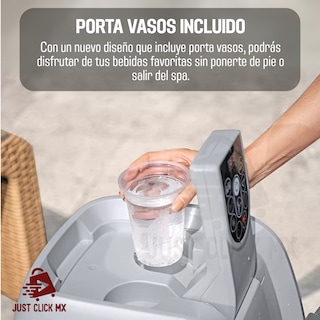 Foto 6 | Jacuzzi Inflable De Hidromasaje Saluspa Coronado Bestway 180-justclick Mx