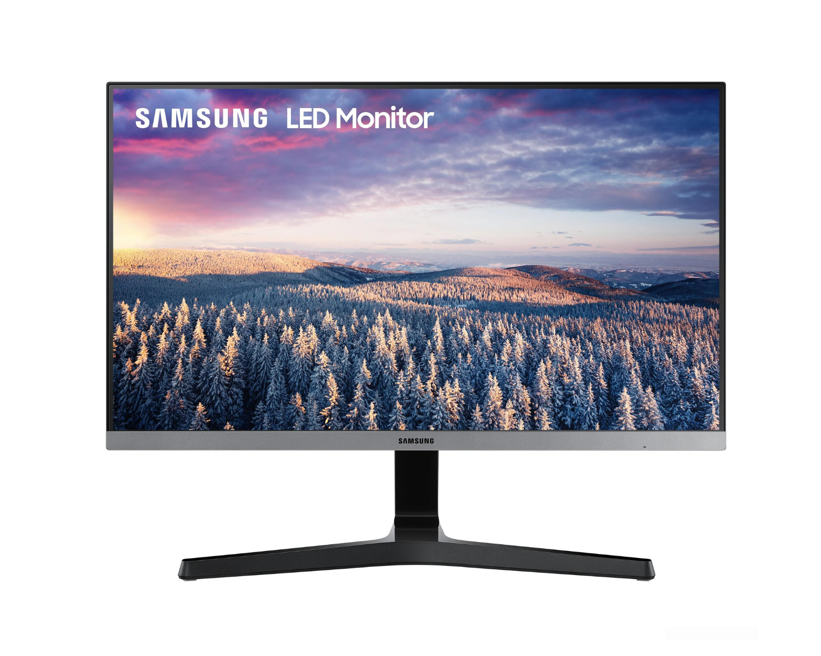 Foto 2 pulgar | Monitor Samsung LS24 24'' FHD 75hz Plana Amd Freesync color Negro LS24R350FZLXZX