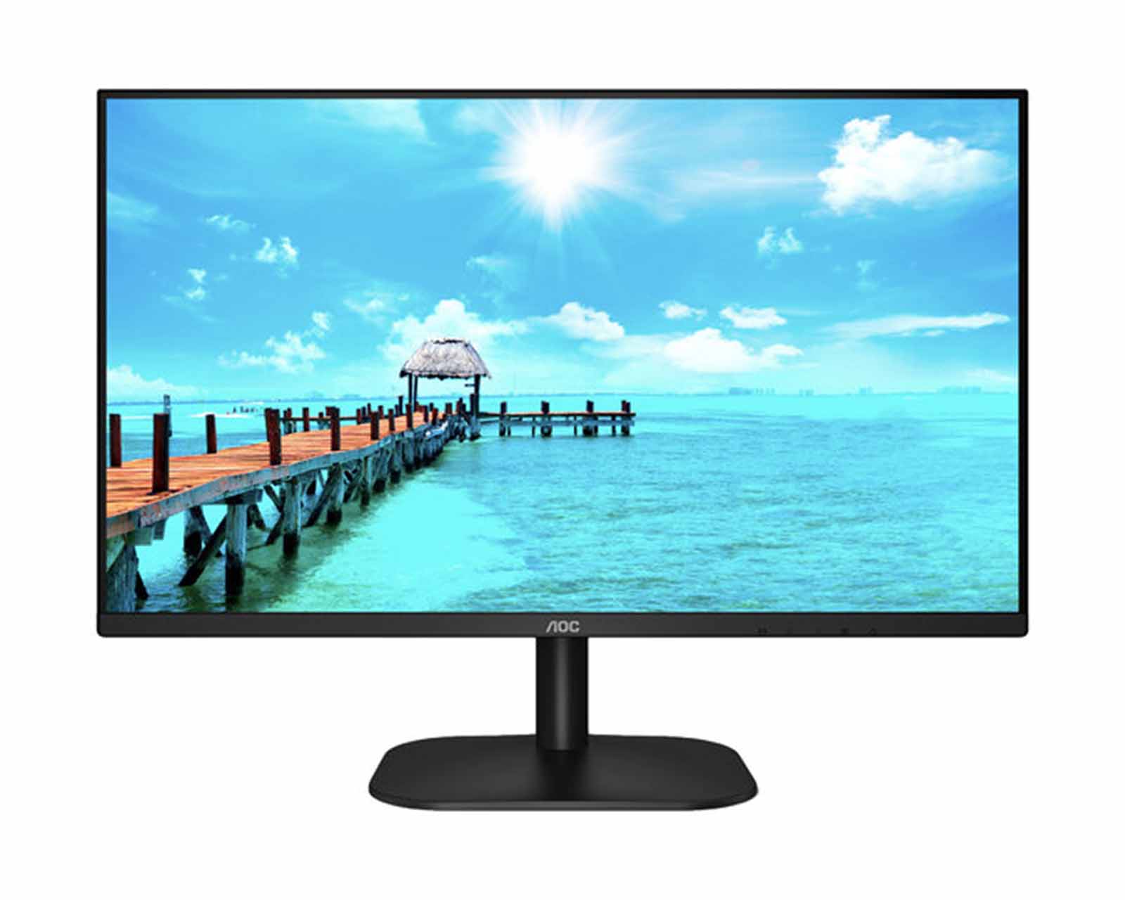 Foto 2 pulgar | Monitor Led 27'' Aoc Full Hd Widescreen 75hz Hdmi Negro