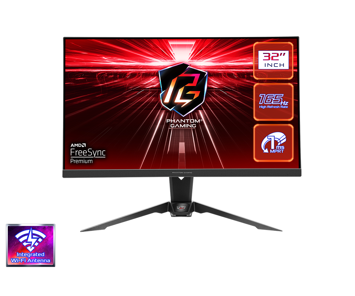 Foto 3 pulgar | Monitor Gaming Asrock 32'' QHD 2560x1440