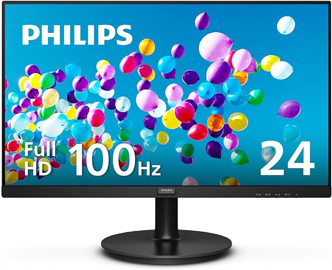 Foto 1 | Monitor Philips Full Hd sin Marco de 24 Pulgadas