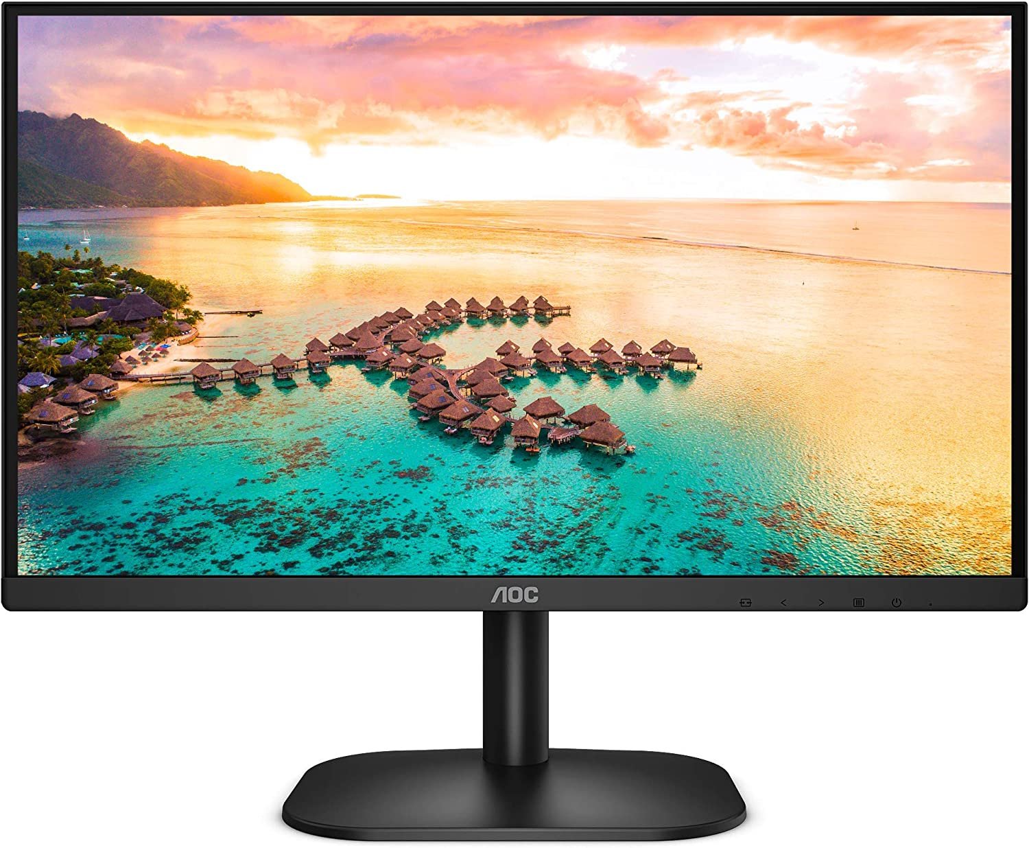 Foto 2 pulgar | Monitor AOC 24'' 24B2XH Flat Full HD HDMI