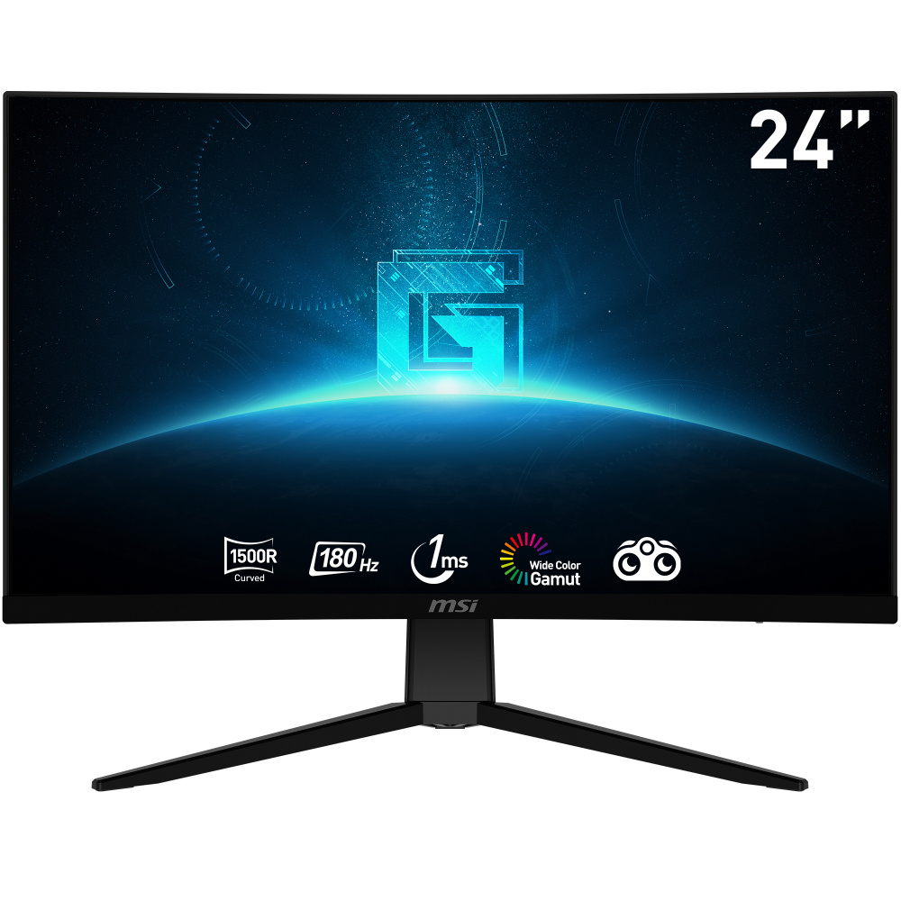 Foto 2 pulgar | Monitor Gamer Curvo Msi G2422c Led 24'' Full Hd, Hdmi, Negro