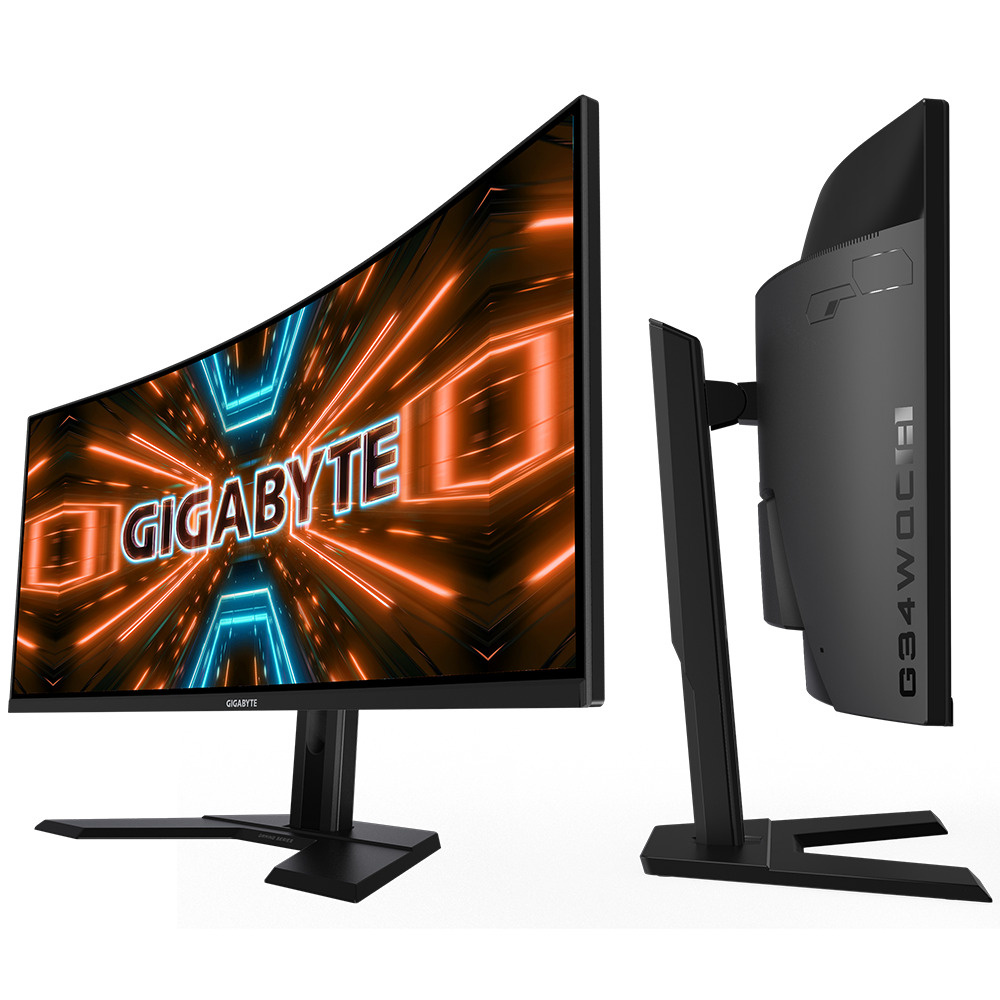 Foto 4 pulgar | Monitor Gamer Curvo Gigabyte G34WQC-A LCD 34'' Quad HD Ultra Wide Adaptive-Sync 144 hz HDMI Bocinas Integradas