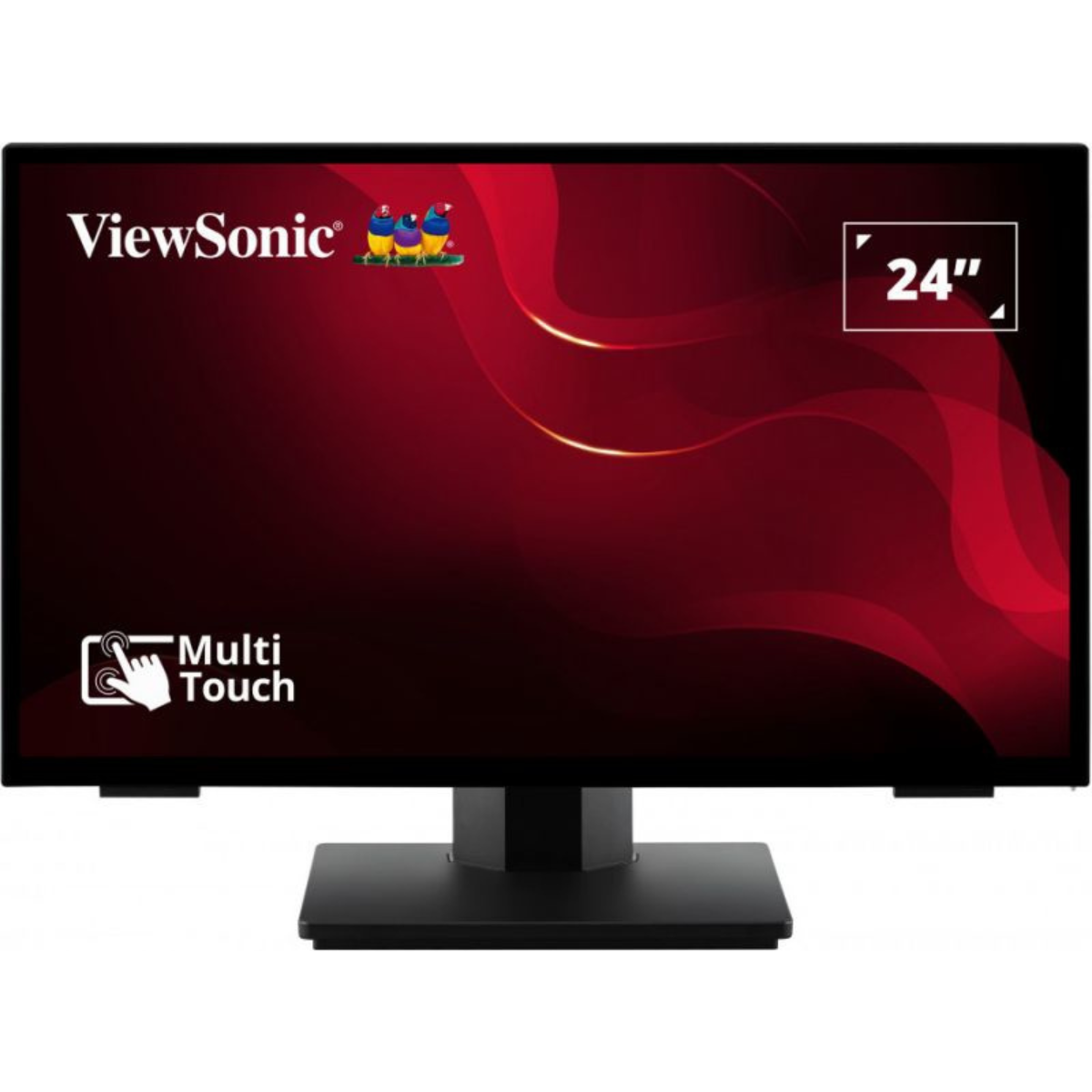 Foto 1 | Monitor Viewsonic Td2465 Led Touch 24'' Full Hd, 60hz, Hdmi, Bocinas Integradas, Negro