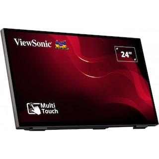 Foto 2 | Monitor Viewsonic Td2465 Led Touch 24'' Full Hd, 60hz, Hdmi, Bocinas Integradas, Negro