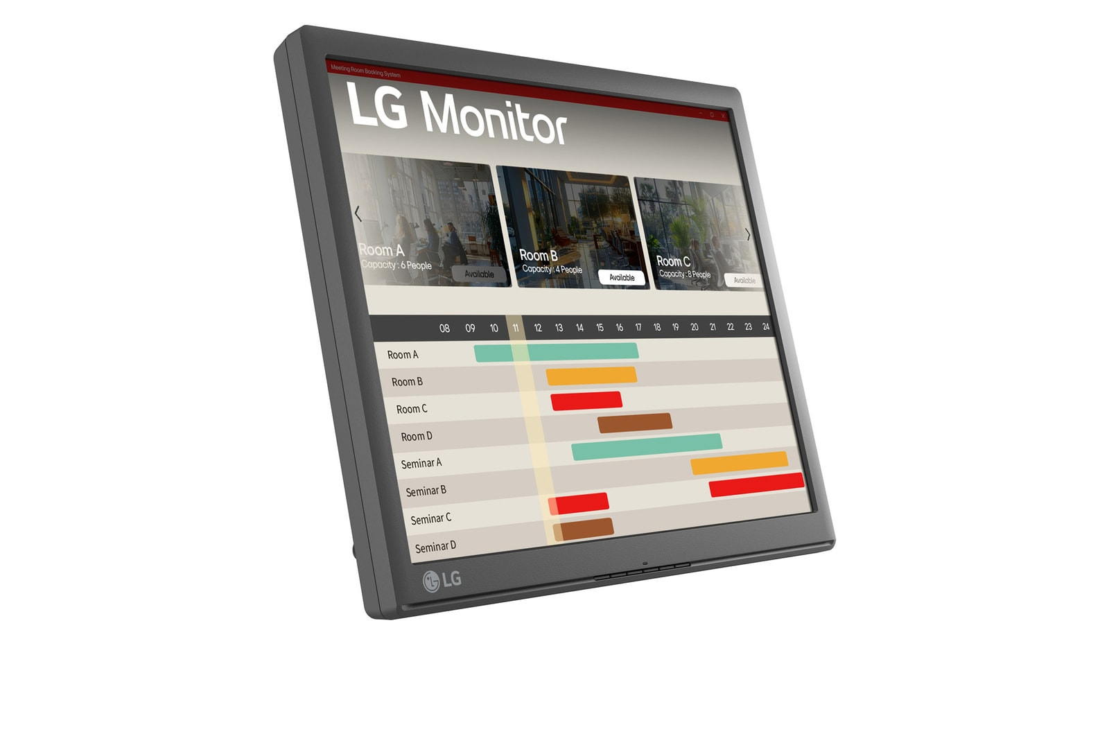 Foto 2 | Monitor Lg Touch 1 17'' 5ms 75hz Flat Negro 7br30t-b