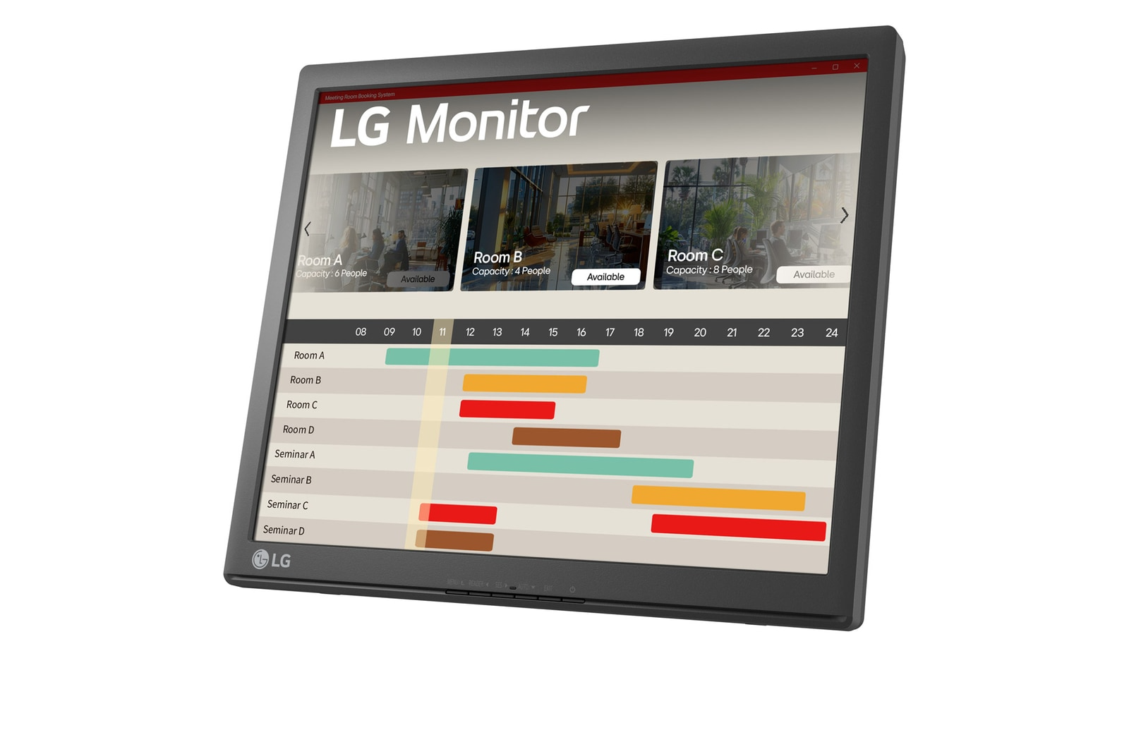 Foto 4 pulgar | Monitor Lg Touch 1 17'' 5ms 75hz Flat Negro 7br30t-b