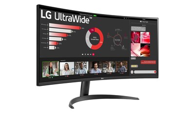 Foto 2 | Monitor Lg 34'' Curvo Qhd Ultra Wide 5ms 100hz Hdmi Dp 34wr50qk