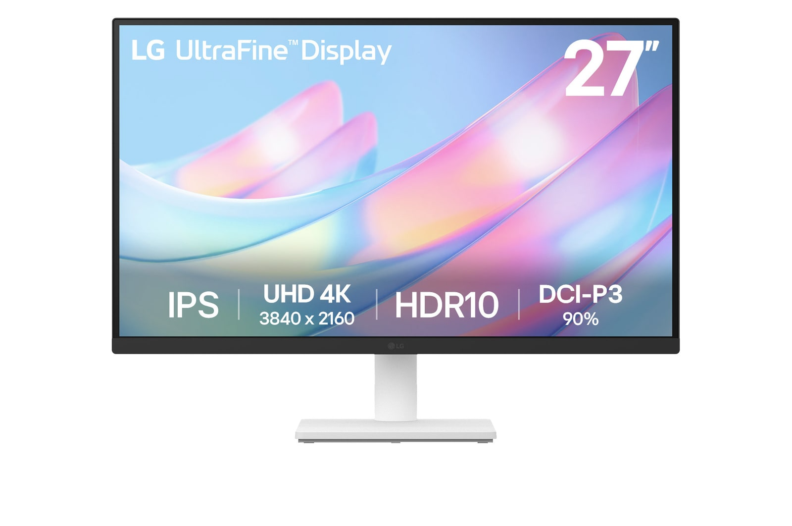 Foto 2 pulgar | Monitor Lg  27'' Ips 4k Uhd Ultra Fine 5ms 60hz Hdmi Dp Blanco 27us500-w