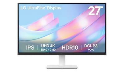 Foto 1 | Monitor Lg 27'' Ips 4k Uhd Ultra Fine 5ms 60hz Hdmi Dp Blanco 27us500-w