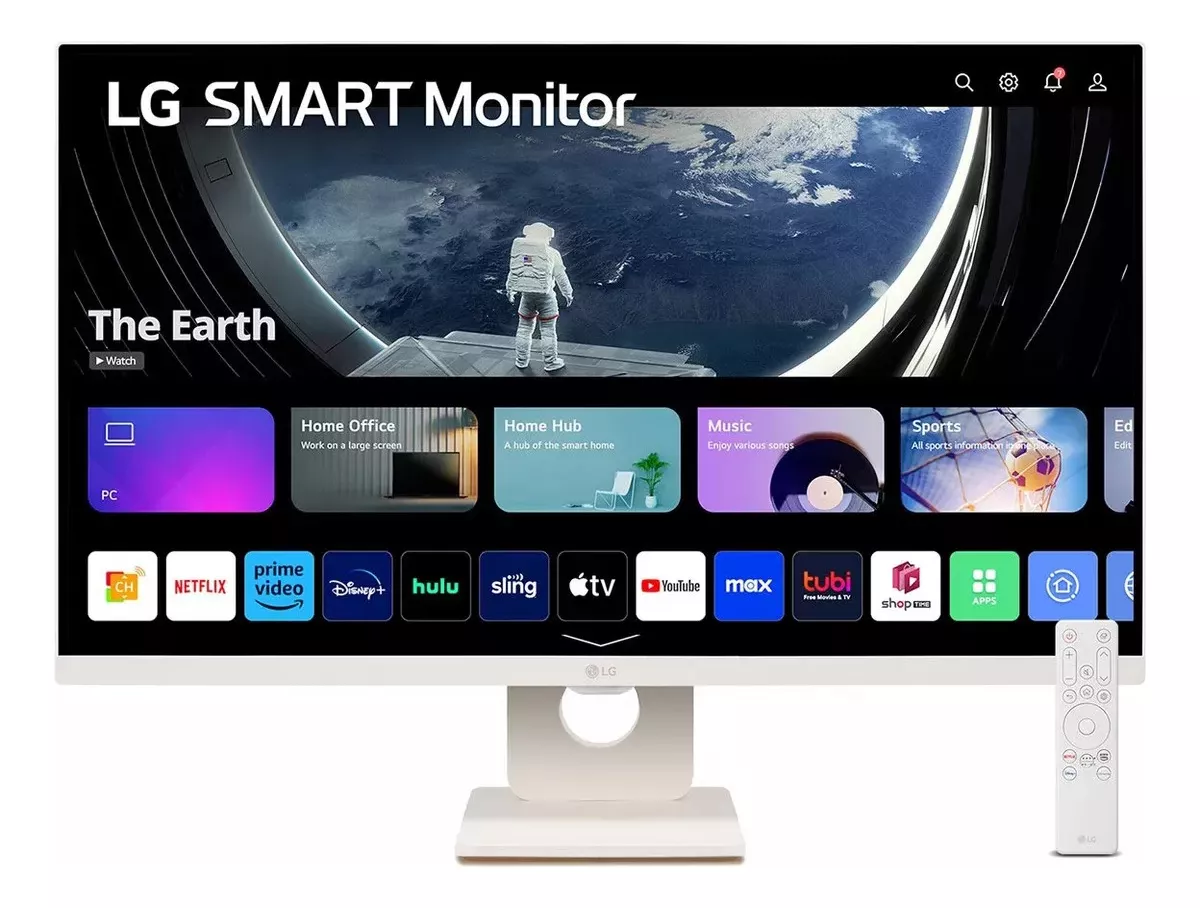 Monitor Smart Lg My View 27" Ips Uhd 60hz Blanco