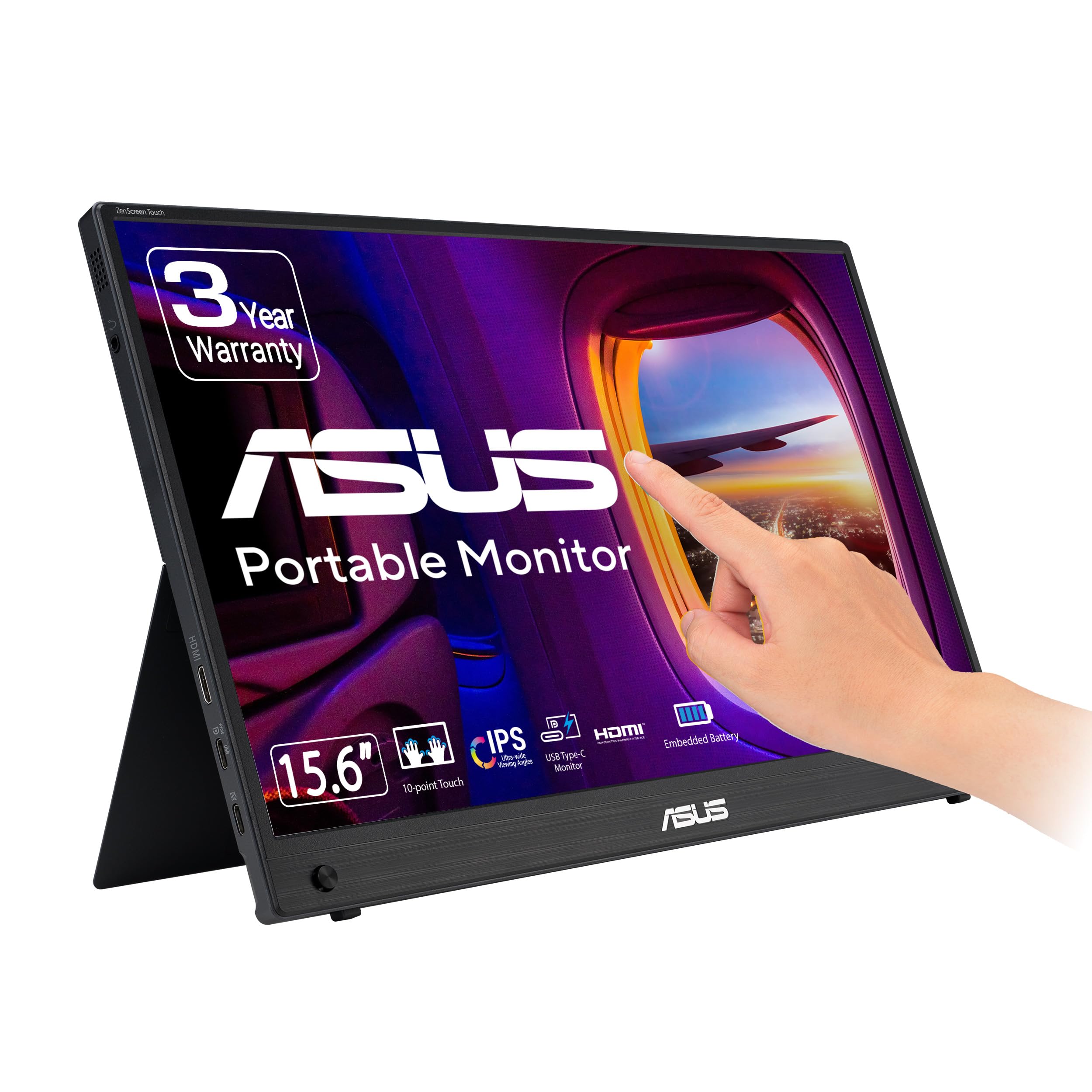 Foto 2 pulgar | Monitor Portátil Asus Zenscreen Touch 16'' Usb-c Full Hd - Venta Internacional