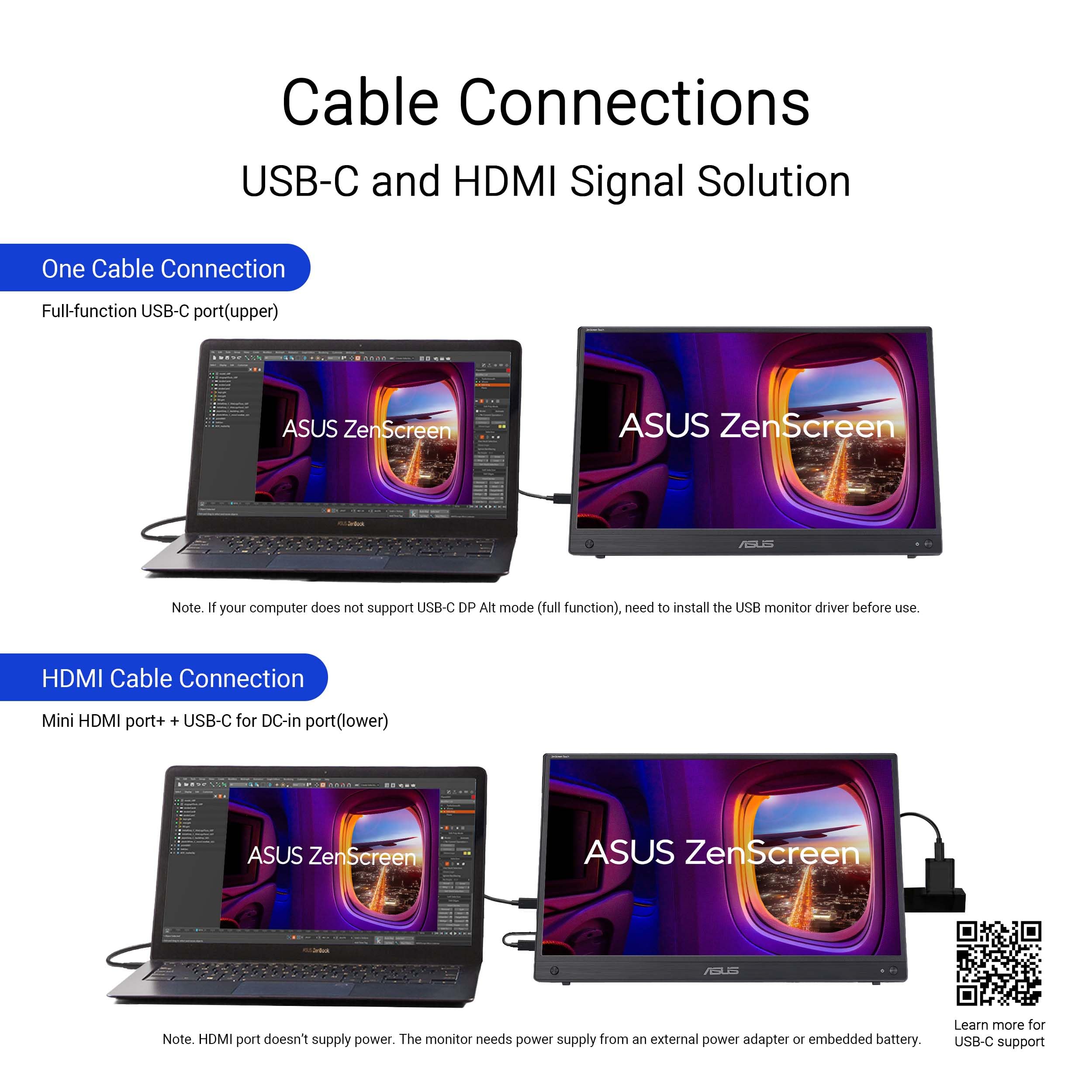 Foto 6 pulgar | Monitor Portátil Asus Zenscreen Touch 16'' Usb-c Full Hd - Venta Internacional