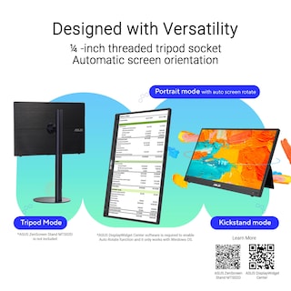 Foto 6 | Monitor Portátil Asus Zenscreen Touch 16'' Usb-c Full Hd - Venta Internacional