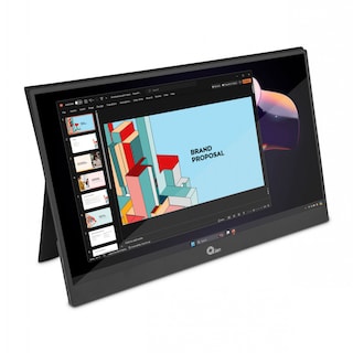 Foto 3 | Monitor Portátil Qian Qmp-ip16s Ips 15.6”fullhd 1920x1080, 60hz, Altavoz, Hdr, Visión 178° Antireflejo, Cub