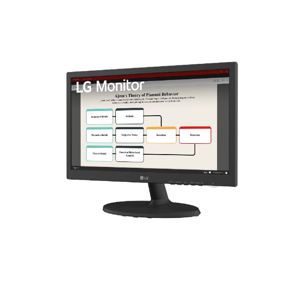 Foto 3 pulgar | Monitor Lg 19ba300 18.5” Resol 1366 X 768 Hd Negro