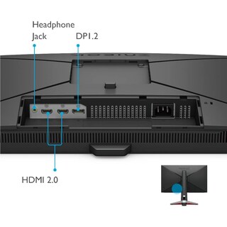 Foto 4 | Monitor Gamer Benq Mobiuz Ex2510s 24.5” Full Hd Ips 165hz 1ms Hdri Freesync