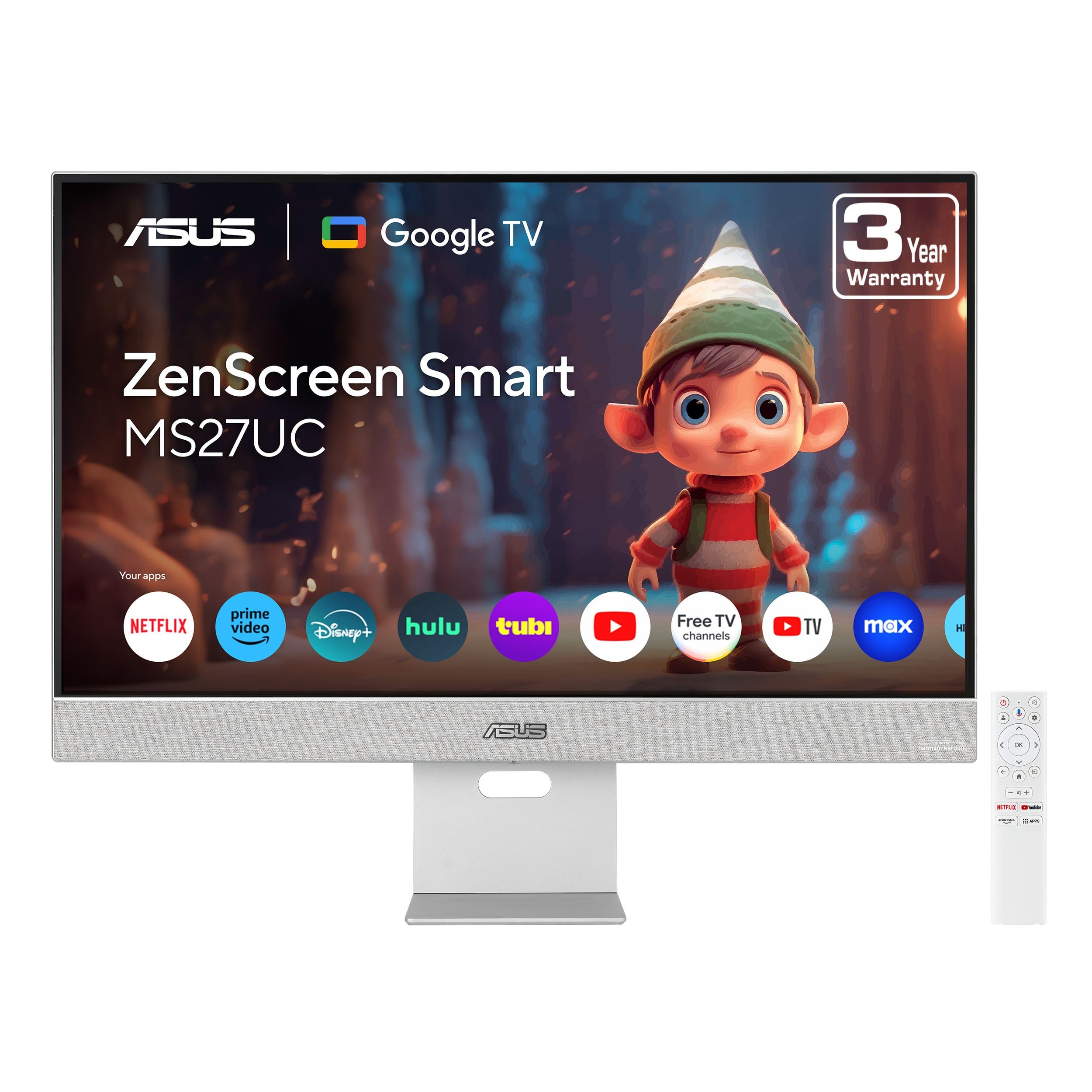 Foto 2 pulgar | Monitor Asus Zenscreen 27'' 4k Usb-c Smart Ms27uc 3840 X 2160 - Venta Internacional.