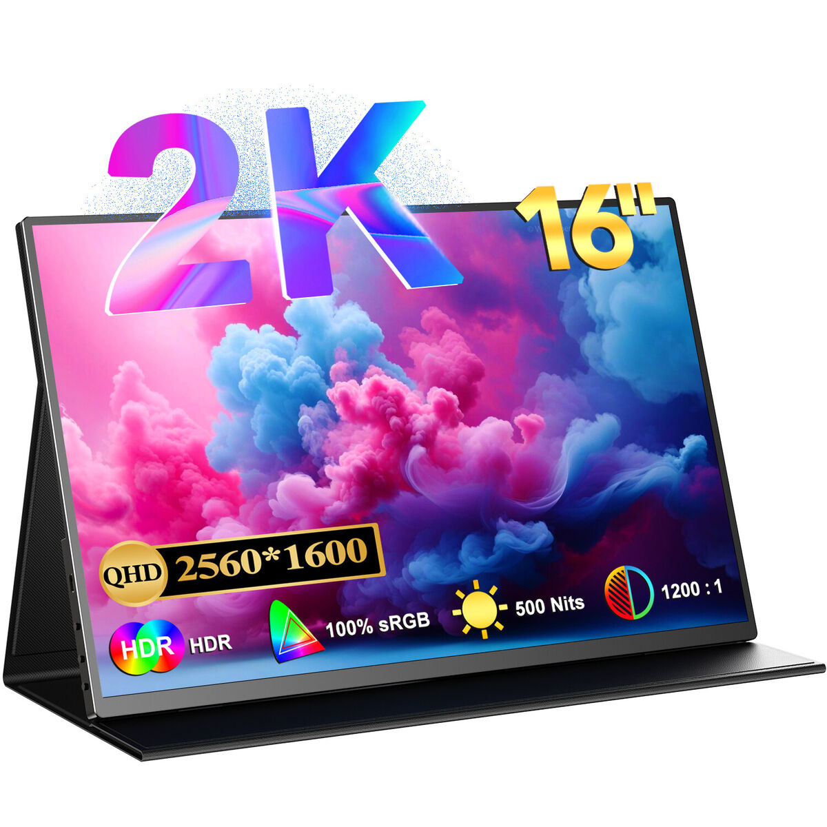 Foto 1 | Monitor Portátil Uperfect, 16 Pulgadas, 2560 X 1600, Hdr, 144 Hz