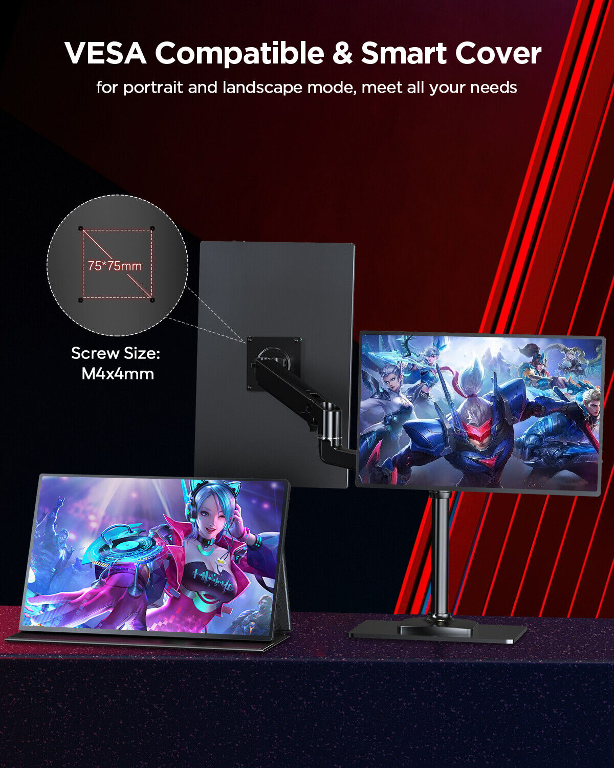 Foto 6 | Monitor Portátil Uperfect, 16 Pulgadas, 2560 X 1600, Hdr, 144 Hz